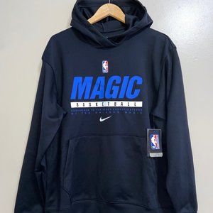 Nike NBA Orlando Magic Spotlight On Court Warm Up Hoodie Mens CN3870-010 NEW